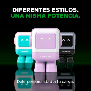 Cargador Mini GaN Robot 30W - Image 3