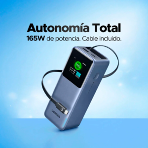 Power Bank Pro 165W (20.000mAh) con Cable Retráctil - Image 3